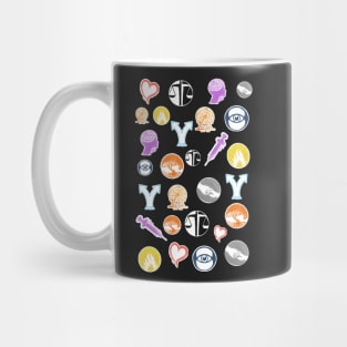 can't be controlled doodle Mug